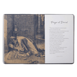 Load image into Gallery viewer, Personalized Custom Text Your Name Prayers and Praises From the Word Gift Book Navy Blue Faux Leather