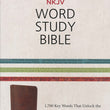 Load image into Gallery viewer, Personalized Bible with Custom Text NKJV Word Study Bible Leathersoft Brown New King James Version