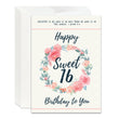 Load image into Gallery viewer, Christian Happy 16th Birthday Card for 16th Birthday Card, Christian Gift for 16th Birthday