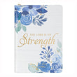 Load image into Gallery viewer, Personalized Custom Text Your Name Lord Is My Strength Zipper Journal
