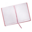 Load image into Gallery viewer, I Know the Plans Jeremiah 29:11 Pink Slimline Faux Leather Journal