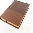 Load image into Gallery viewer, Personalized The Amplified Study Bible Leathersoft Brown Large Print