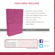 Load image into Gallery viewer, Personalized Custom Text Your Name NKJV Value Thinline Holy Bible Pink Leathersoft Red Letter Edition New King James Version