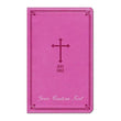 Load image into Gallery viewer, Personalized NKJV Deluxe Gift Holy Bible Cross Leathersoft Pink New King James Version