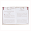Load image into Gallery viewer, Personalized Custom Text Your Name Apples of Gold 366 Daily Devotions for Women to Refresh Your Spirit Taupe Faux Leather