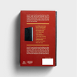 Load image into Gallery viewer, Personalized KJV Large Print Personal Size Reference Bible Charcoal Leathertouch Red Letter