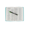 Load image into Gallery viewer, Personalized Custom Text Your Name NIV Value Thinline Bible Leathersoft Turquoise New International Version