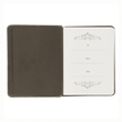 Load image into Gallery viewer, Personalized Custom Text Your Name Daily Prayers for Graduates Devotional Gray Faux Leather
