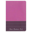 Load image into Gallery viewer, Personalized Bible NIV Life Application Study Bible Large Print Indexed Italian Duo-Tone Purple/Pink