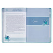 Load image into Gallery viewer, Growing in Grace Teal Faux Leather Daily Devotional - Cheri Fuller & Jennifer Kennedy Dean
