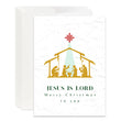 Load image into Gallery viewer, Christian Jesus Is Lord Card for Christmas
