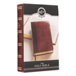 Load image into Gallery viewer, Personalized Custom Text Your Name KJV Giant Print Two-Tone Brown Bible King James Version