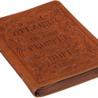 Load image into Gallery viewer, I Know the Plans Jeremiah 29:11 Tan Zipper Closure Journal