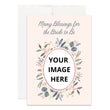 Load image into Gallery viewer, Personalized Christian Bridal Shower Card for Personalized Gift, Christian Bride Card Christian Bridal Card