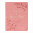 Load image into Gallery viewer, Personalized Custom Text Your Name Moments of Inspiration Devotional Pink Faux Leather