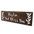 Load image into Gallery viewer, Pastor God Bless You Wood Decor