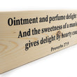 Load image into Gallery viewer, Proverbs 27:9 Friends Give Hearty Councel Wood Decor