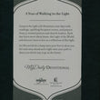 Load image into Gallery viewer, Personalized Custom Text Living in The Light: MyDaily Devotional Imitation Leather Dark Green