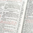 Load image into Gallery viewer, Personalized RVR 1960 Biblia de Estudio Scofield Tamano Personal Chocolate Oscuro Símil Piel (SPANISH)