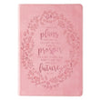 Load image into Gallery viewer, I Know the Plans Jeremiah 29:11 Pink Slimline Faux Leather Journal