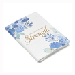 Load image into Gallery viewer, Personalized Custom Text Your Name Lord Is My Strength Zipper Journal