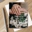 Load image into Gallery viewer, Personalized Christian Wedding Card for Marriage Custom Your Photo Image Upload Your Text Greeting Card