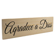 Load image into Gallery viewer, Aqradece a Dios Spanish Wood Decor