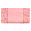 Load image into Gallery viewer, All Things Through Christ Philippians 4:13 Pink Checkbook Cover