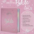 Load image into Gallery viewer, Personalized Custom Text ESV Journaling Bible My Creative Bible for Girls Hardcover FauxLeather Pink