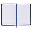Load image into Gallery viewer, Personalized Journal Custom Text Your Name Be Strong and Courageous Black Classic Journal with Zippered Closure - Joshua 1:9