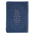 Load image into Gallery viewer, Personalized Be Still and Know Psalm 46:10 Faux Leather Zippered Journal