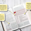 Load image into Gallery viewer, Personalized Custom Text NIV Life Application Study Bible Third Edition Bonded Leather Black