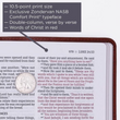 Load image into Gallery viewer, Personalized NASB 1995 Text Thinline Large Print Bible Red Letter Edition Burgundy Bonded Leather
