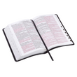 Load image into Gallery viewer, Personalized Custom Text Your Name KJV Holy Bible Thumb Index Edition Standard Size Black King James Version