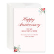 Load image into Gallery viewer, Christian Anniversary Card for Wife, Her