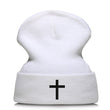 Load image into Gallery viewer, Cross Beanie Simply Uncaged