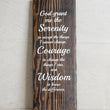 Load image into Gallery viewer, Serenity Prayer Wood Decor