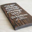 Load image into Gallery viewer, Serenity Prayer Wood Decor