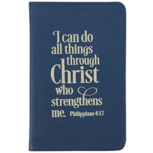 I Can Do All Things Full Grain Leather Journal
