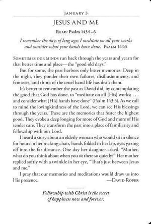 And He Walks With Me Daily Bread Devotional