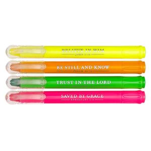 Gel Highlighters (Pack Of 4)