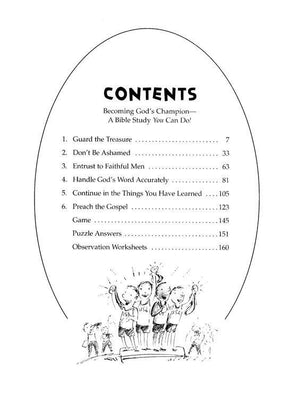 Discover 4 Yourself, Children's Bible Study Series: Becoming God's Champion (2 Timothy) -  Kay Arthur & Janna Arndt