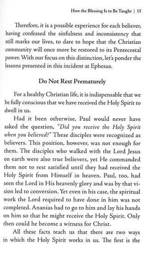 Experiencing the Holy Spirit - Andrew Murray