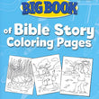 Load image into Gallery viewer, Big Book of Bible Story Coloring Pages for Elementary Kids
