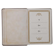 Load image into Gallery viewer, Large Print Edition Daily Devotions from the KJV Brown Faux Leather Devotional

