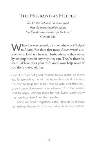 Personalized Devotional One-Minute Prayers for Husbands