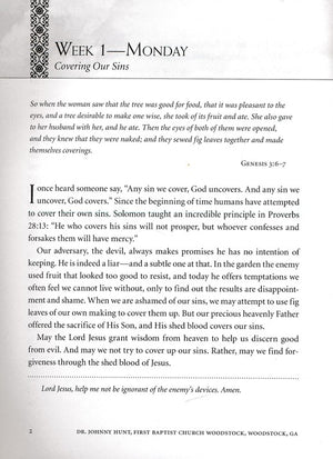 Personalized Custom Text Living in The Light: MyDaily Devotional Imitation Leather Dark Green