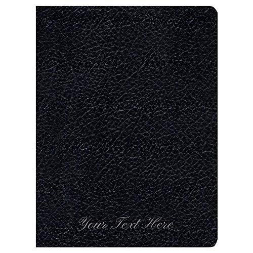 Personalized Biblia de Estudio de Apologética Negro imitación piel (Spanish Edition)
