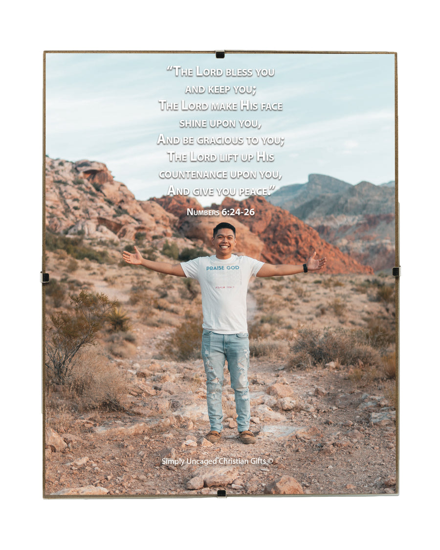 Numbers 6:24 Personalized Photo Verse