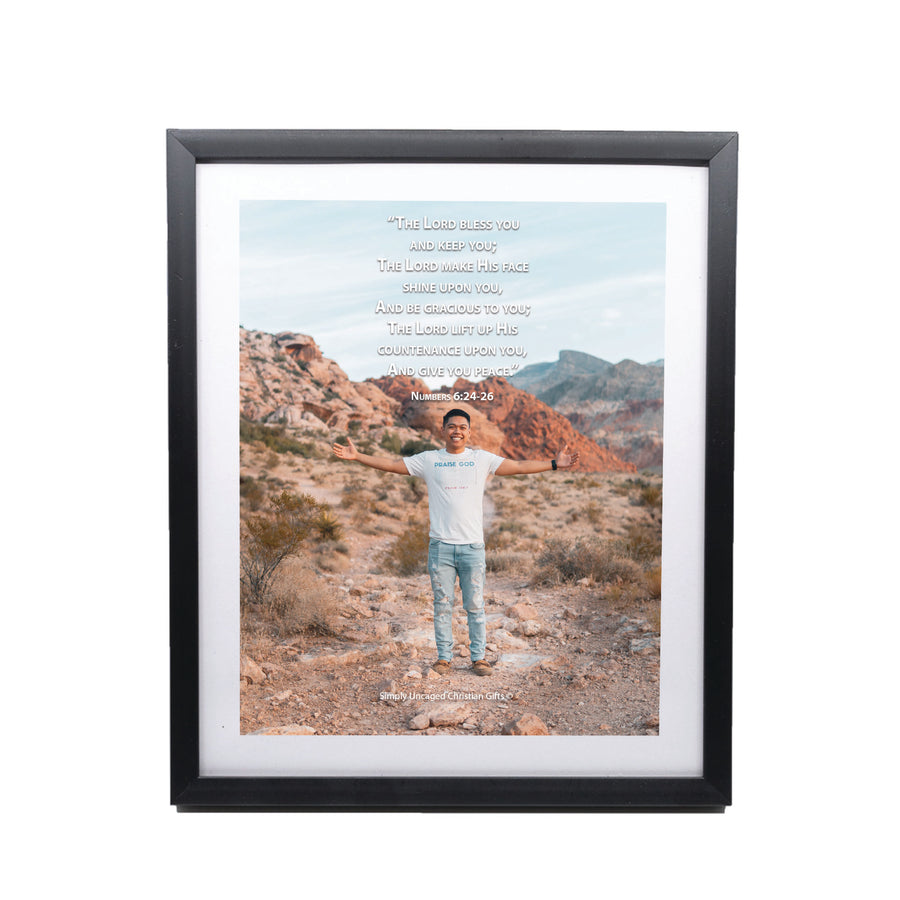 Numbers 6:24 Personalized Photo Verse